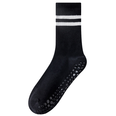 瑜伽袜子女专业防滑中筒纯棉