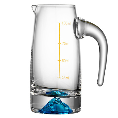 高档白酒分酒器套装带刻度高端烈酒杯子弹杯一口杯中式蓝山酒具