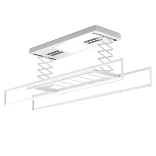 欧派普惠电动晾衣架小尺寸家用阳台升降隐藏式侧装隐形伸缩室内遥