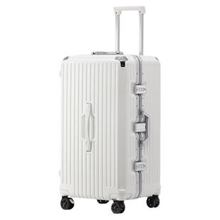 大容量多功能行李箱铝框拉杆箱28寸密码箱刹车万向轮旅行箱子男女