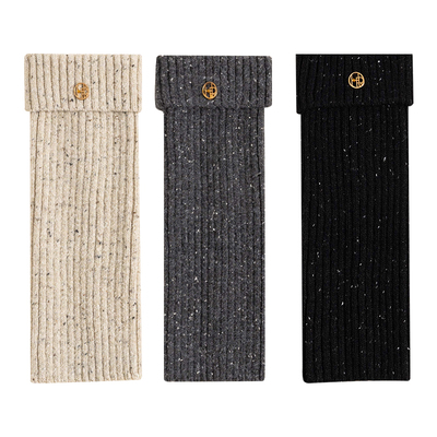 灰色袜套保暖羊毛袜堆堆袜显瘦