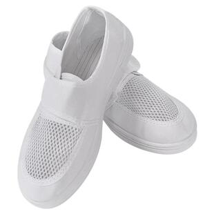 防静电鞋软底PU夏季加厚无尘鞋男女款劳保电子厂透气工作鞋舒适L