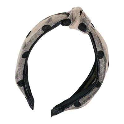 宽边发箍女网纱洗脸发带