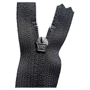 19cmYKK拉链3号尼龙闭口西裤子拉练黑色洗衣袋鞋子拉锁15厘米