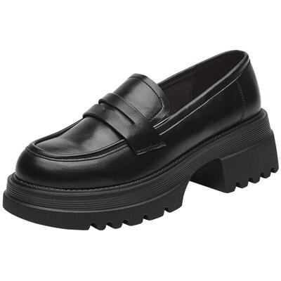 达芙妮韩版百搭乐福鞋