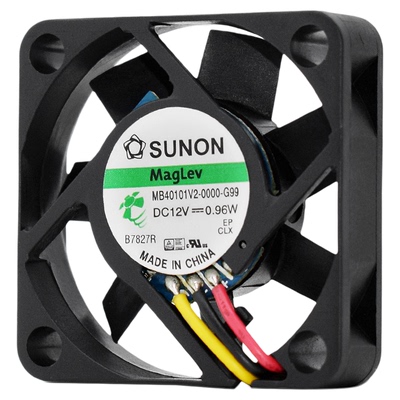 建准12V静音4010磁悬浮风扇4厘米