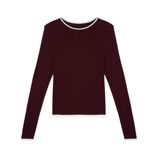 小禾【牛奶T】山羊绒晓星氨纶超薄轻盈保暖假两件针织衫