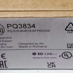 议价IFM PQ3834 PQ7834 PX3224 PY2692 全新原装正品易福门  现货
