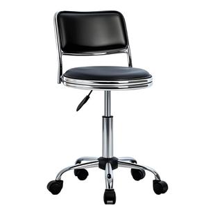 吧台椅升降靠背椅医院实验室椅美容凳铁艺吧椅车间工作凳滑轮凳子