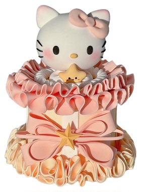 Kitty猫戒指盒可爱少女心