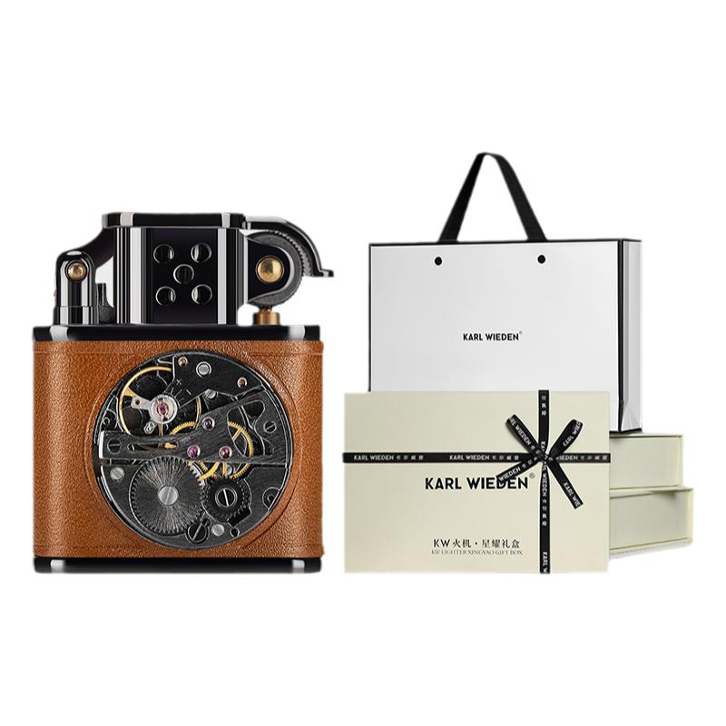 KW卡尔威登打火机高档送男友生日礼物男生高颜值防风煤油火机男士