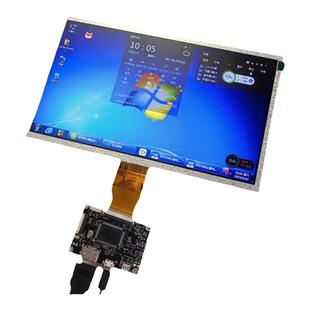 通用HDMI驱动板RGB 50P 7/9/10工业医疗显示器触摸屏免驱动5V/12V