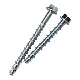 包邮混凝土自切锚栓螺栓六角法兰水泥螺丝钉自切底自攻自钻81012
