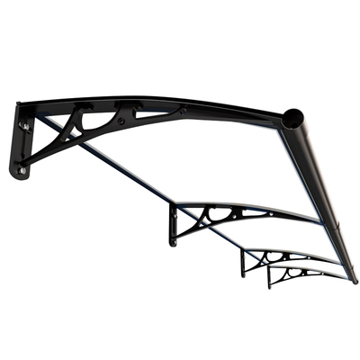 大水槽耐力板铝合金窗户遮阳雨棚