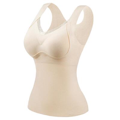 秋冬季无痕大码显瘦防寒保暖背心