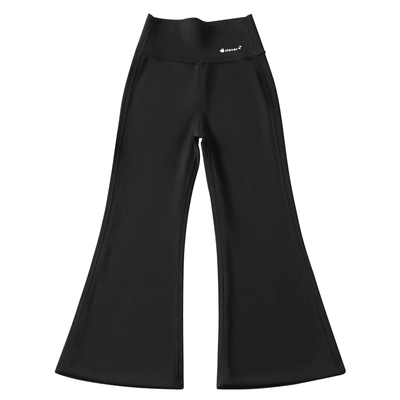 女童喇叭裤一体绒2025秋冬新款