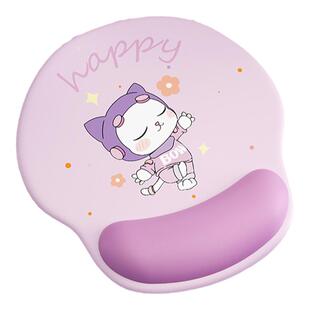 BOW航世护腕鼠标垫硅胶手托办公学习加厚手腕垫游戏键盘滑鼠软垫