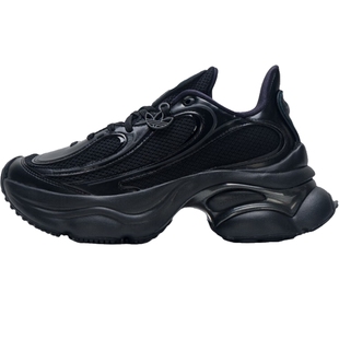 adidas阿迪达斯三叶草女OZVENUZ复古风经典厚底运动休闲鞋JS2468