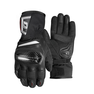 碳纤维护壳防水保暖冬款机车手套