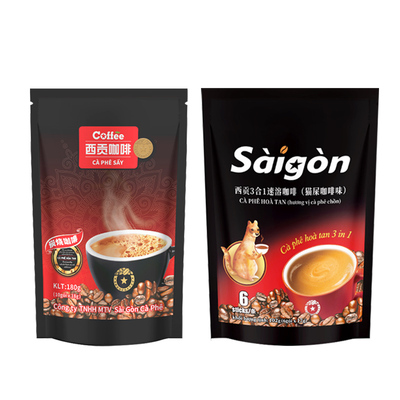 西贡越南咖啡炭烧猫屎咖啡味16条