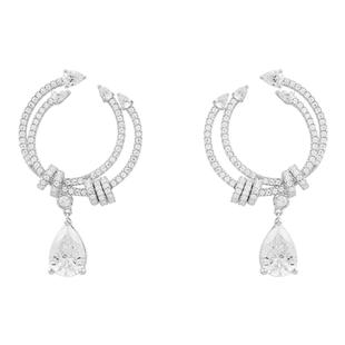 APM MONACO Festival系列梨形宝石耳环耳饰轻奢小众精致生日礼物