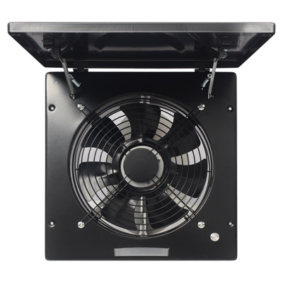 波斯家用厨房油烟扇排气扇抽油烟机排气扇出租屋翻盖排风扇油烟机