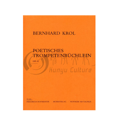 克洛尔诗意作品集Op81小号钢琴