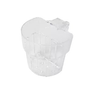 【宠大条】水培植物定植篮壁挂设计半圆形家用水草种植杯鱼缸造景