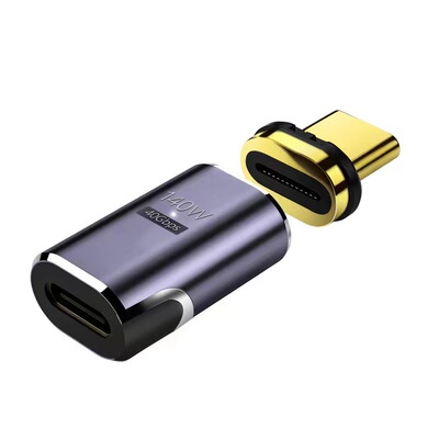 140W磁吸Typec转接头适用于oppo真我vivo华为小米IQOO手机快充线