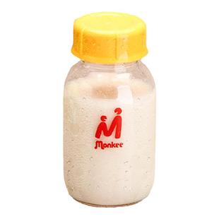 梦呵新生婴儿玻璃储奶瓶母乳保鲜储存瓶密封保存瓶标准口径120ml