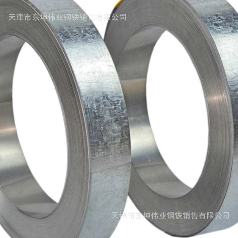 镀锌钢带q235镀锌带分条铁皮钢带带镀锌厂家镀锌带钢
