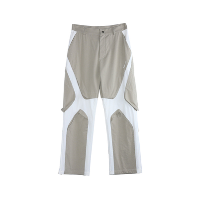 咆哮野兽体块结构长裤