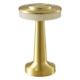 跨境Led充电多彩桌灯餐厅清吧酒吧小桌灯咖啡厅氛围灯哑铃台灯