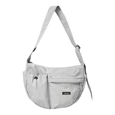 ACROSS户外百搭休闲牛角饺子包