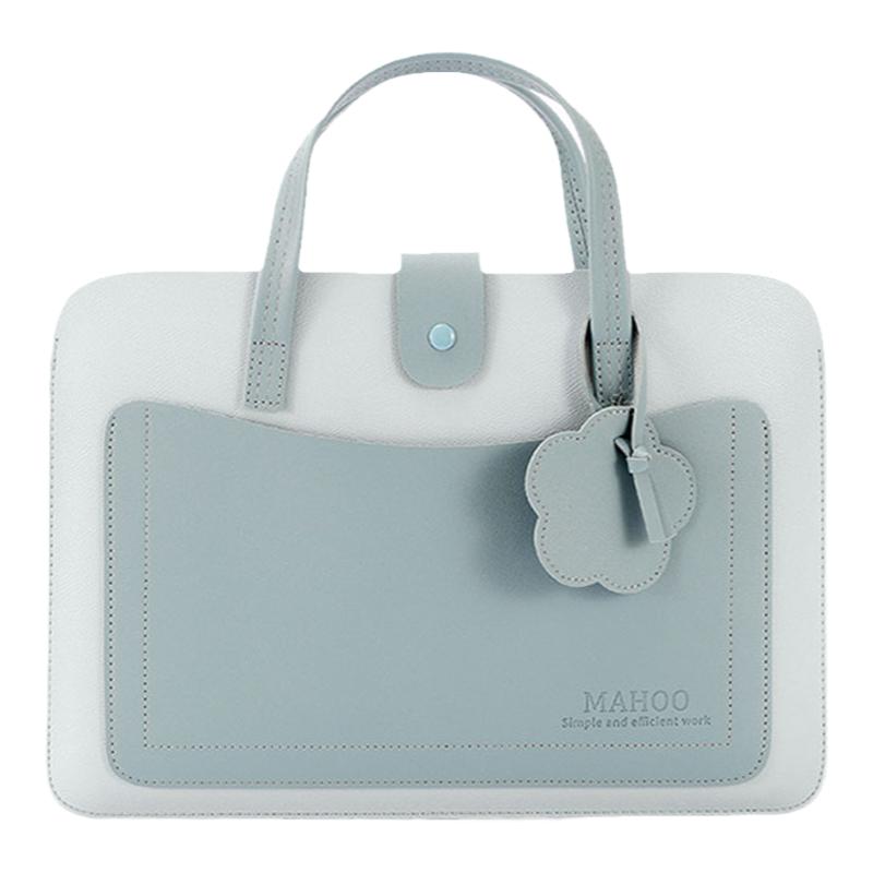 苹果电脑包拼色清新小众macbook