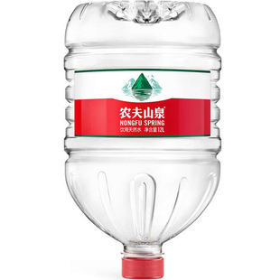 农夫山泉桶装水12L*1桶整箱特价天然弱碱大瓶5升泡茶非矿泉水