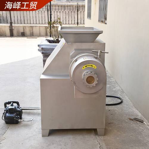 不锈钢商用绞肉骨泥一体机鸡骨泥猪皮及其它动物皮动物脏器骨泥磨