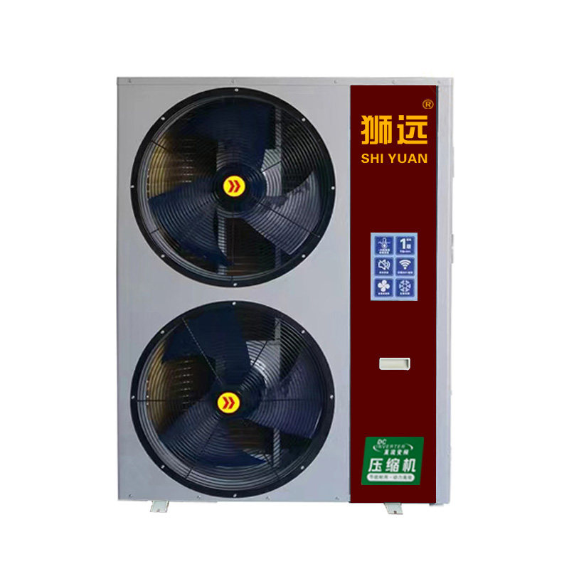 6P6匹8P8匹10匹12匹15匹空气能采暖家用热泵空调地暖供暖一体机