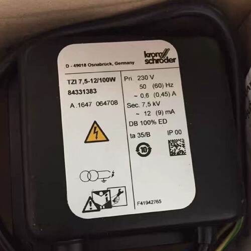 询-霍科德点火变压器TZI512100WTZI5151