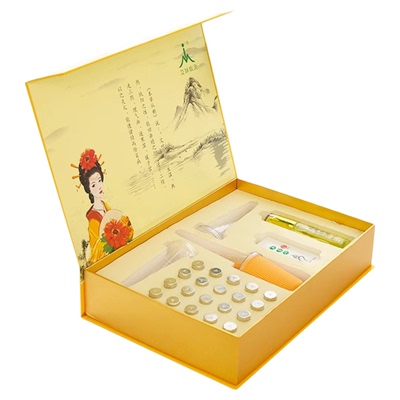 遥控震动私密艾灸暖宫艾灸套盒