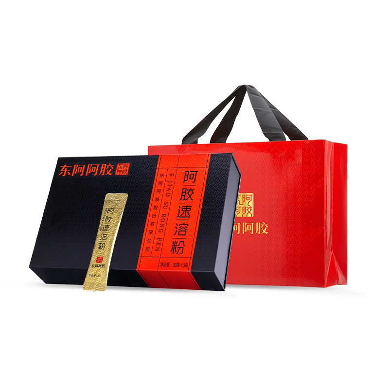 【胡可推荐】东阿阿胶速溶粉小金条阿胶礼盒正品官方旗舰店即食款