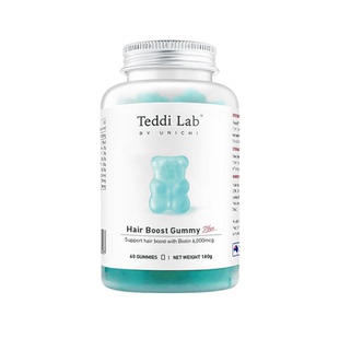 麦德龙 Unichi海盐养发小熊软糖PLUS版生物维生素护甲护发根60粒