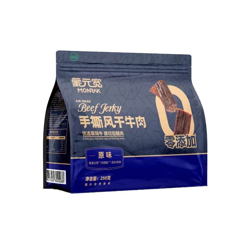 蒙元宽内蒙牛肉干手撕牛肉干250g