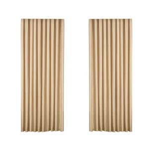 烫金全遮光窗帘2025年新款简约现代轻奢加厚客厅卧室成品遮阳布料