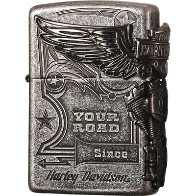 zippo打火机哈雷侧发动机HDP-28