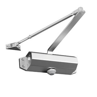 免开孔闭门器玻璃夹免打孔安装自动闭门液压缓冲静音无框玻璃门夹