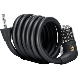 中立单车密码锁便携防盗电动电瓶车儿童山地公路单车环形专用4位