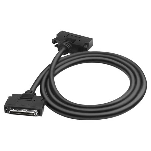 SCSI数据线SCSI50针对50针HPDB50公对公HPDB50针数据连接线黑色铜