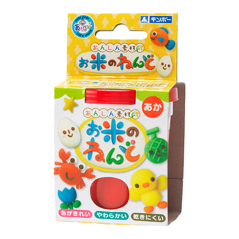 日本银鸟大米彩泥120g大包装