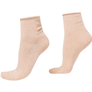 CALZEDONIA卡泽意袜女士时尚休闲棉麻混纺舒适休闲翻口短袜DC0051